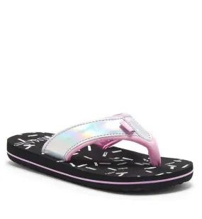 Animal Swish Glitz Girls Flip Flop