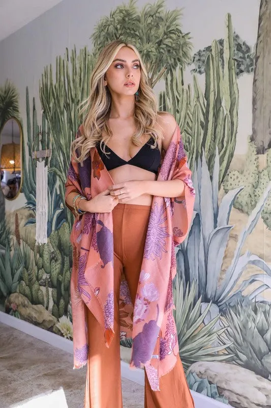 Beautiful Flower Kimono