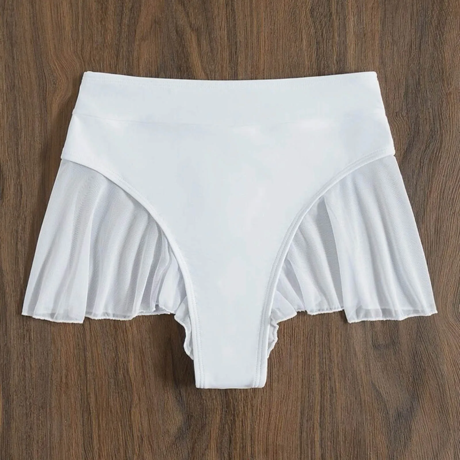 Black High Waisted THONG BIKINI, Sexy Bikini Bottoms, White, Brazilian Bikini Bottoms, Sexy String Bikini Bottoms