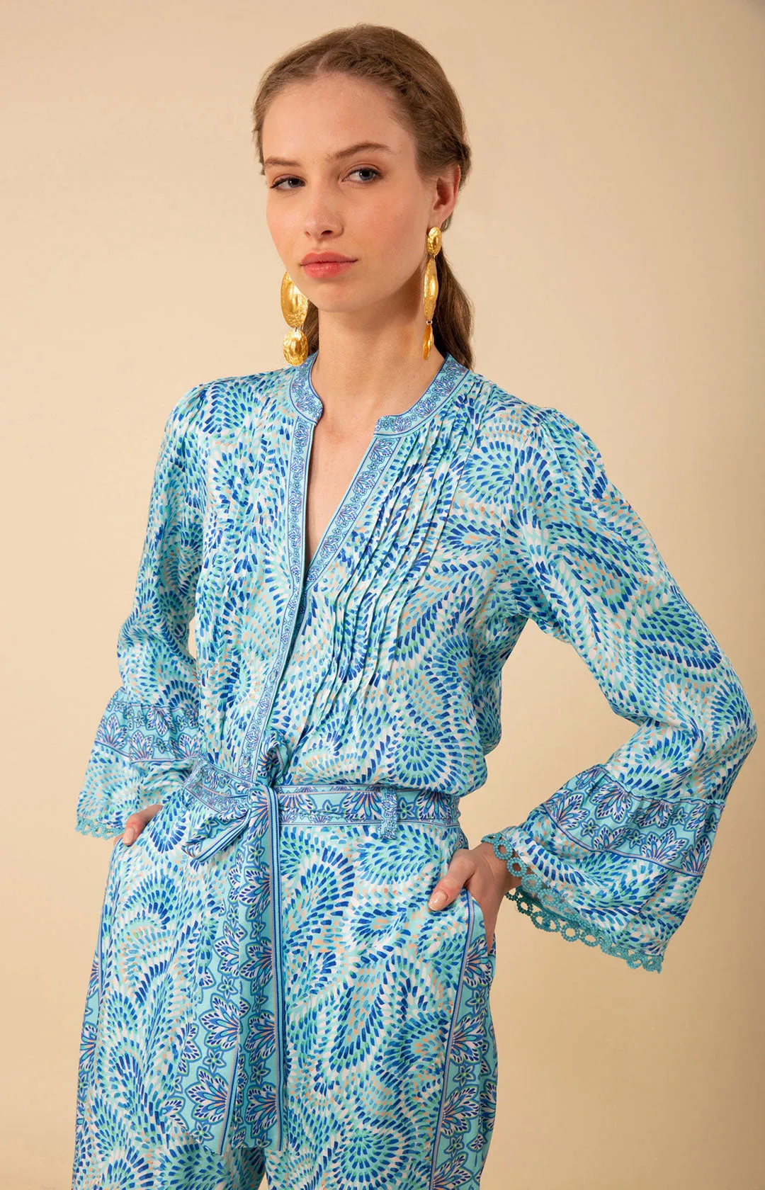 Blakely Twill Top
