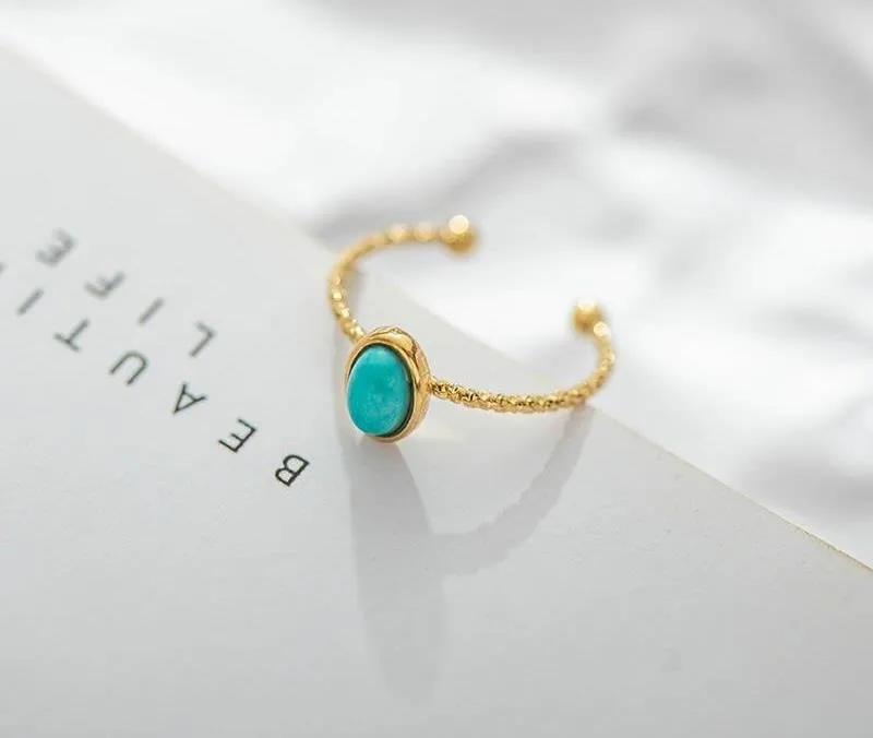 Boho Moon Ring