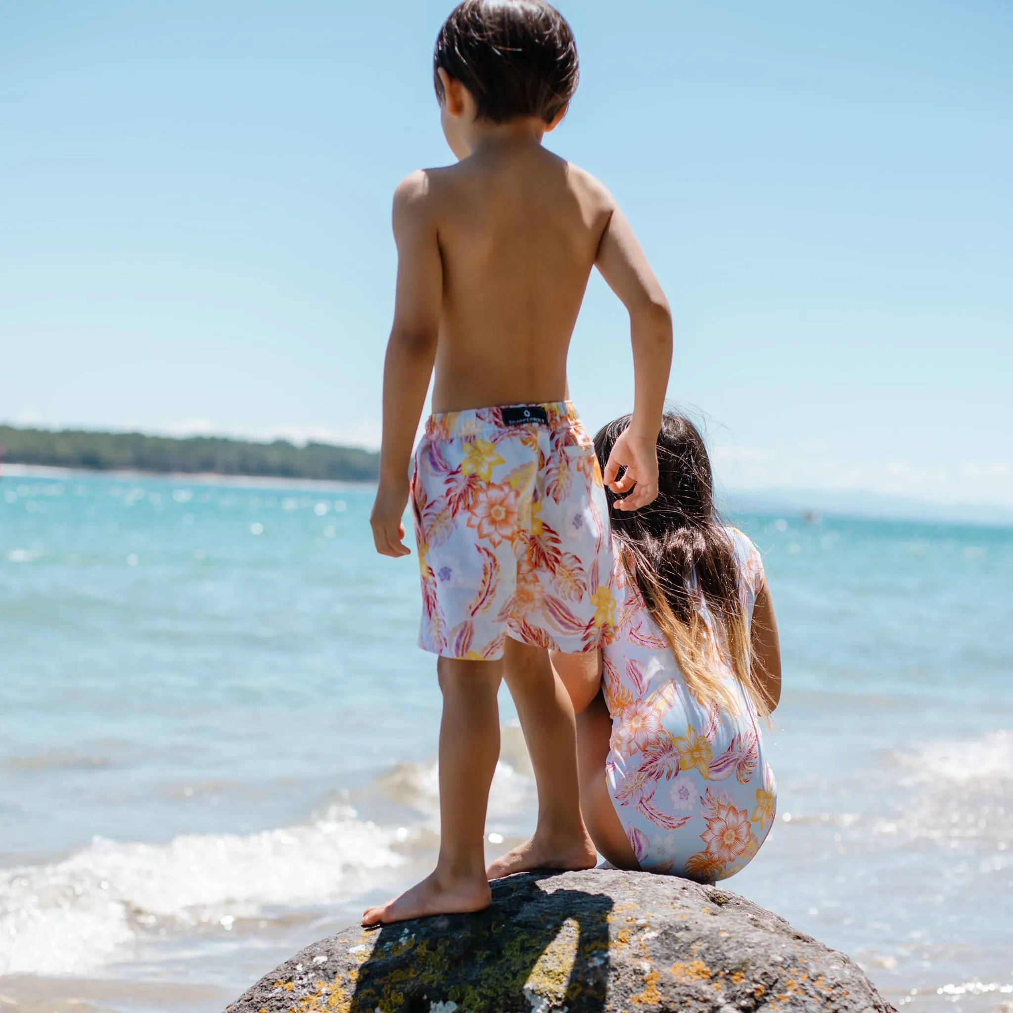 Boho Tropical SS Surf Suit