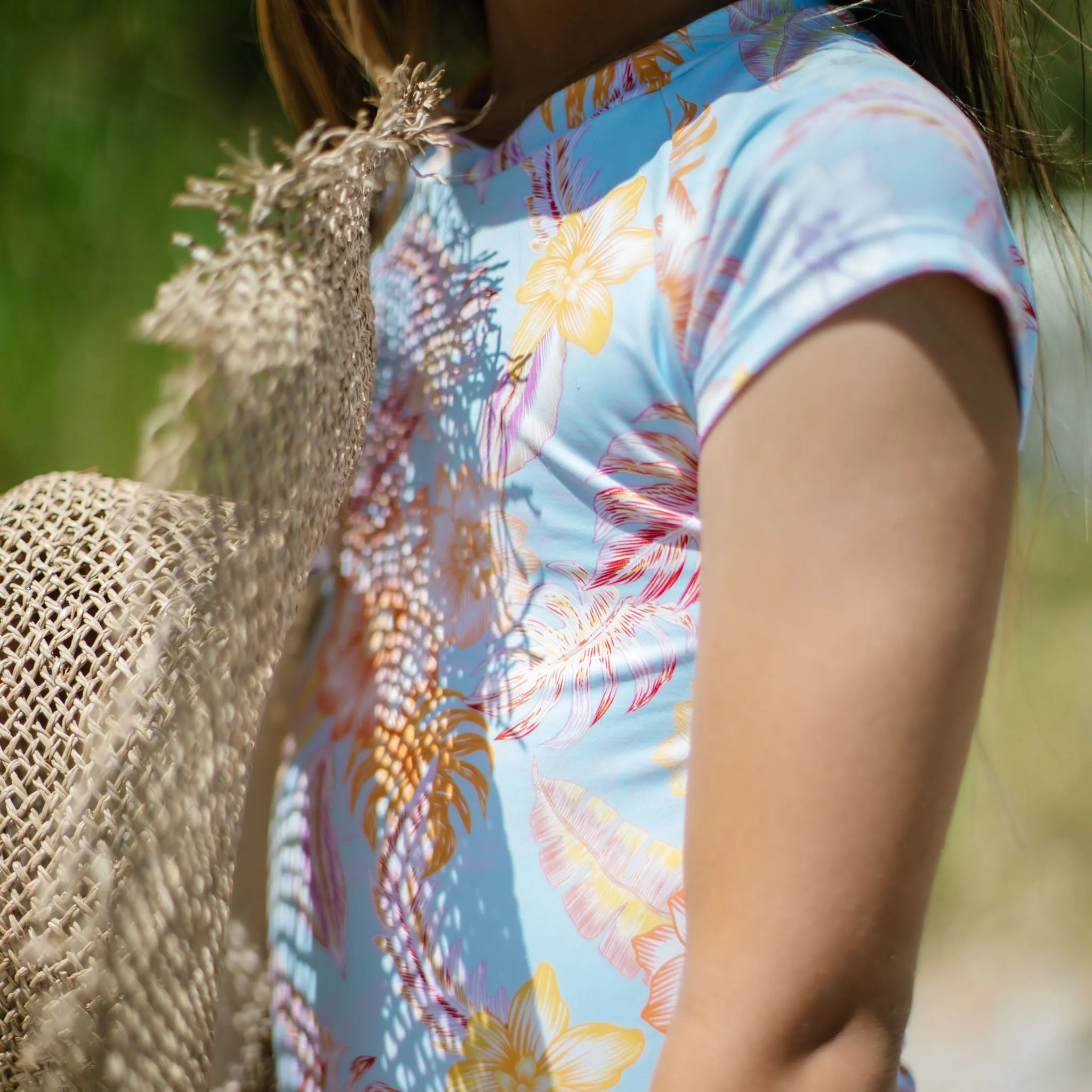 Boho Tropical SS Surf Suit