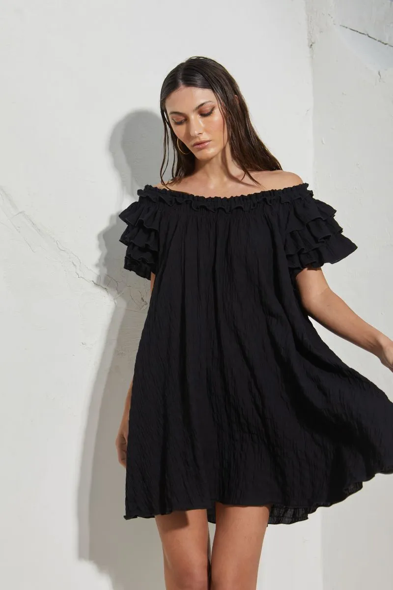 FIONA RUFFLED SLEEVE