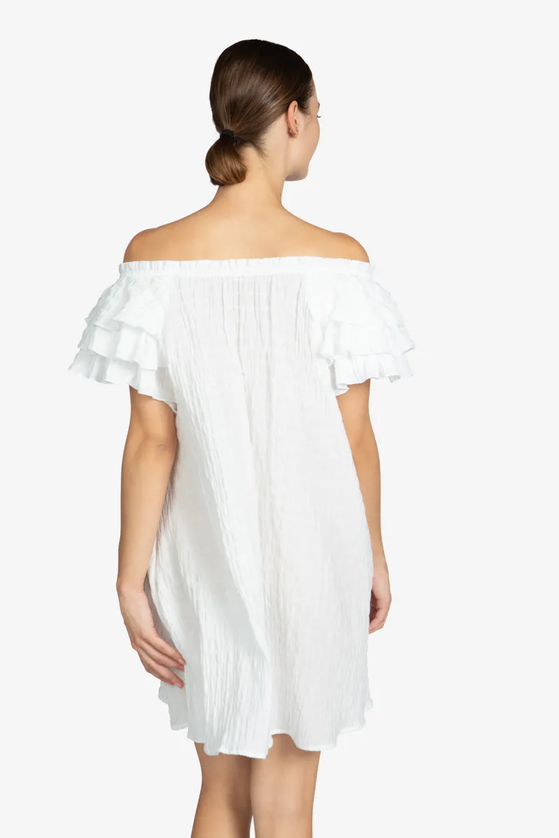 FIONA RUFFLED SLEEVE