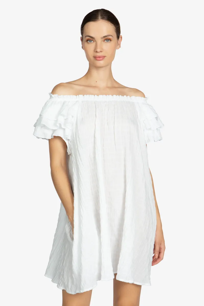 FIONA RUFFLED SLEEVE