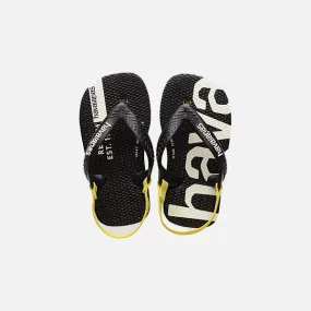 Havaianas Baby Logo Mania - Black