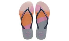 Havaianas Womens Slim Palette Glow Peony Rose