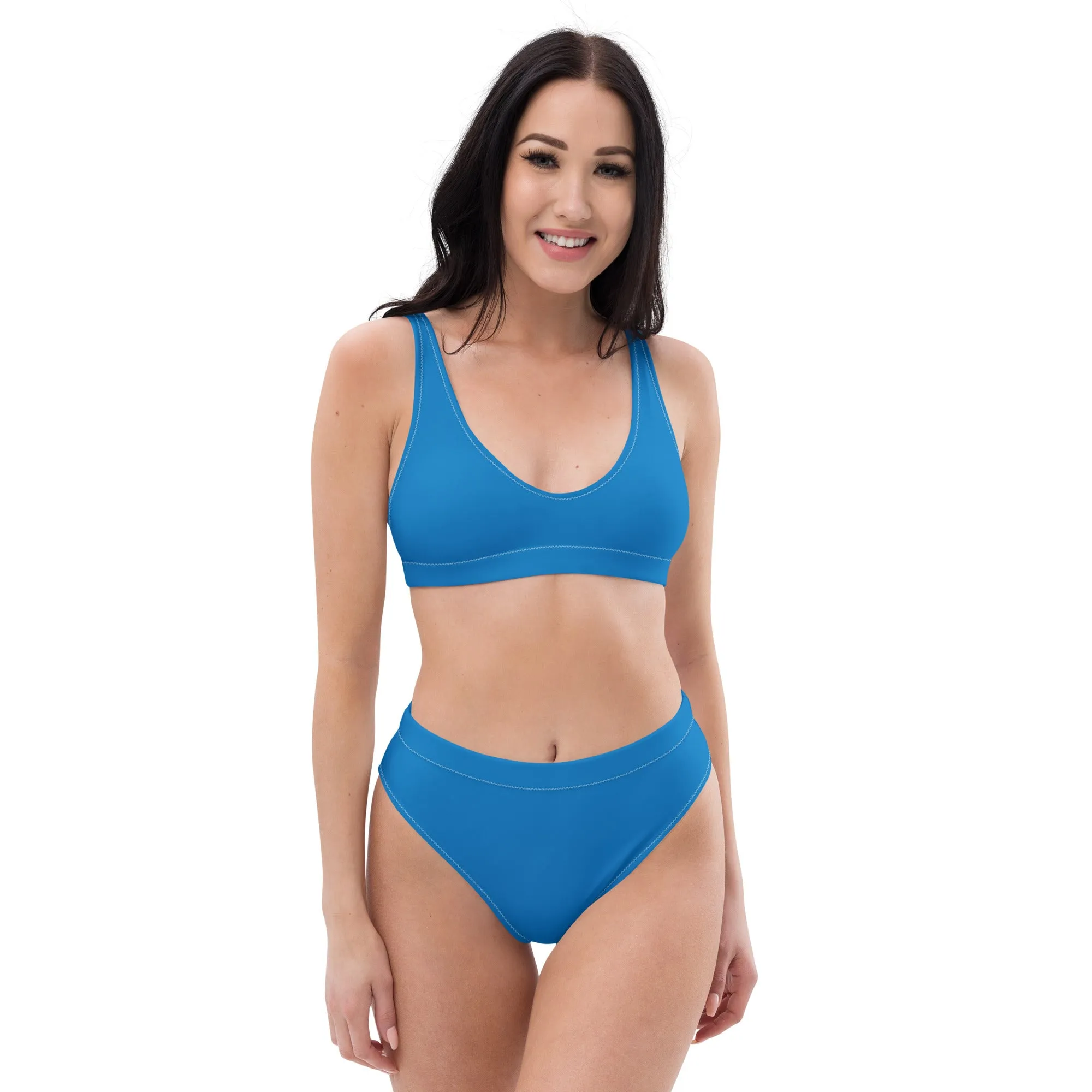 High Waisted Bikini Womens (Glamourange Luxury Bikini High Waisted - 0012 Colours Model)