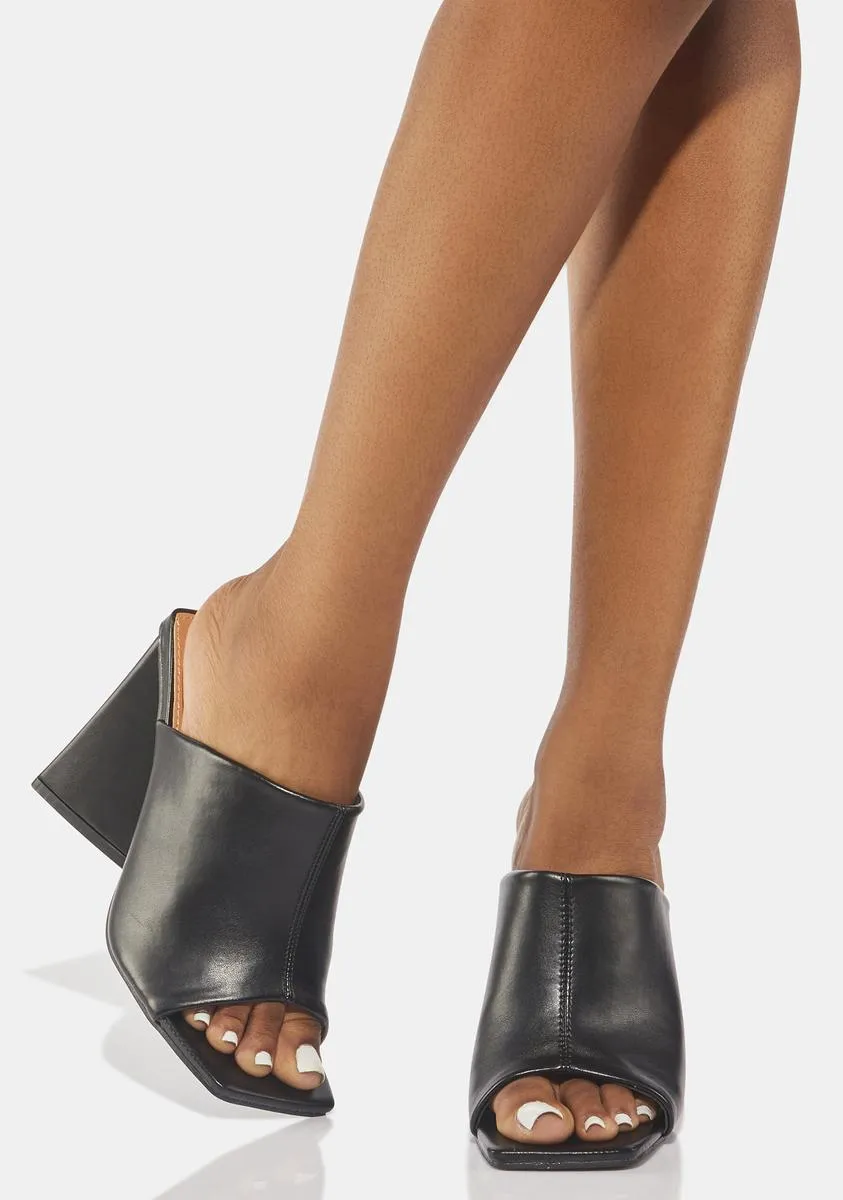 Night Miss You Already Block Heels