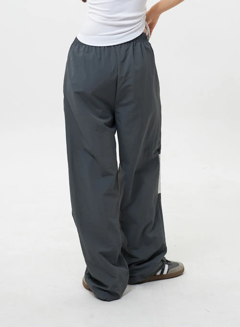 Nylon Track Pants IY311