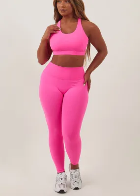 Pink Seamless Leggings