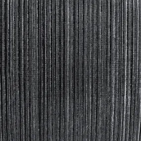 Silver  | Black Metallic Pleated Stretch Velvet Fabric