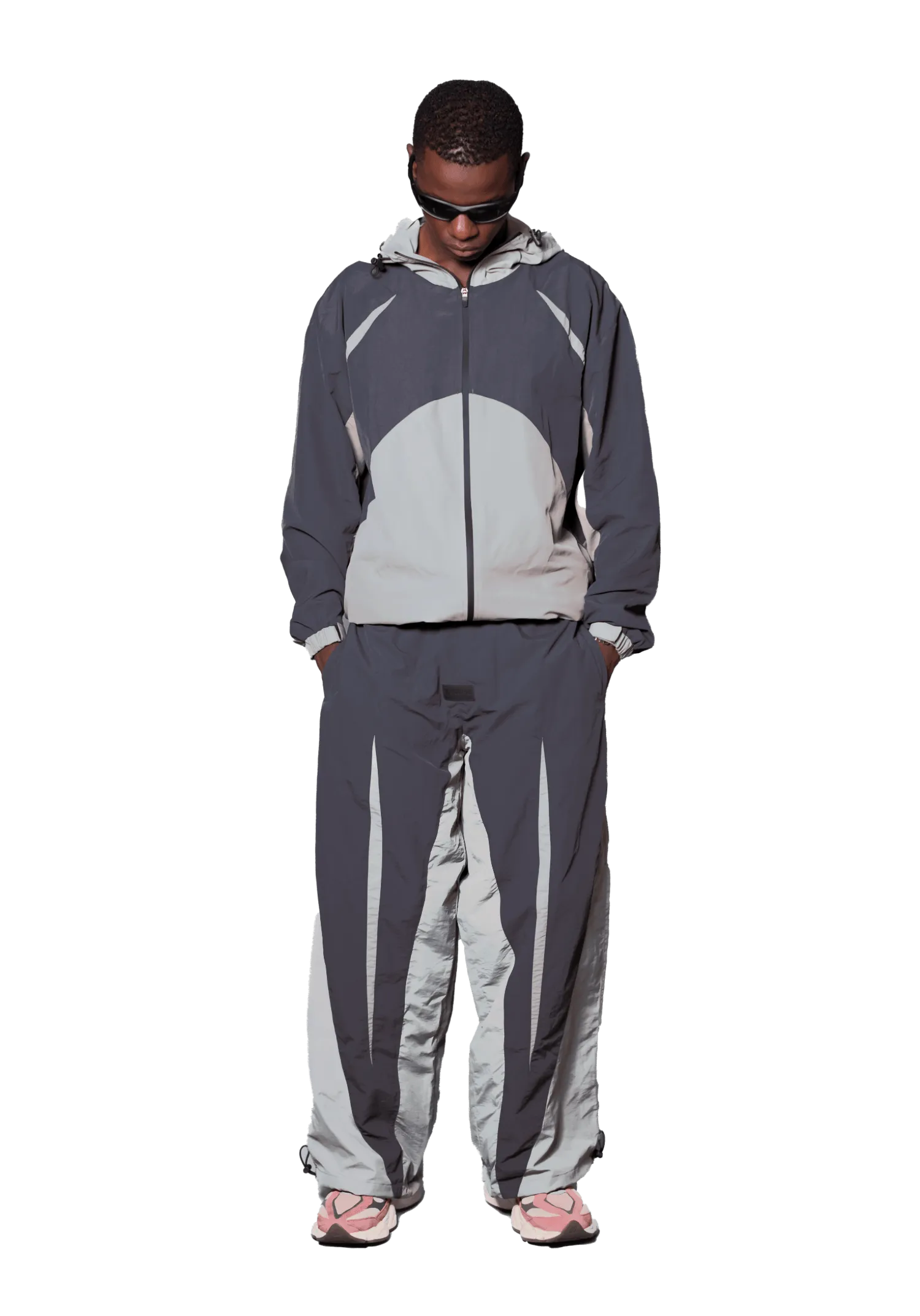 Track Pants - Dual Gray