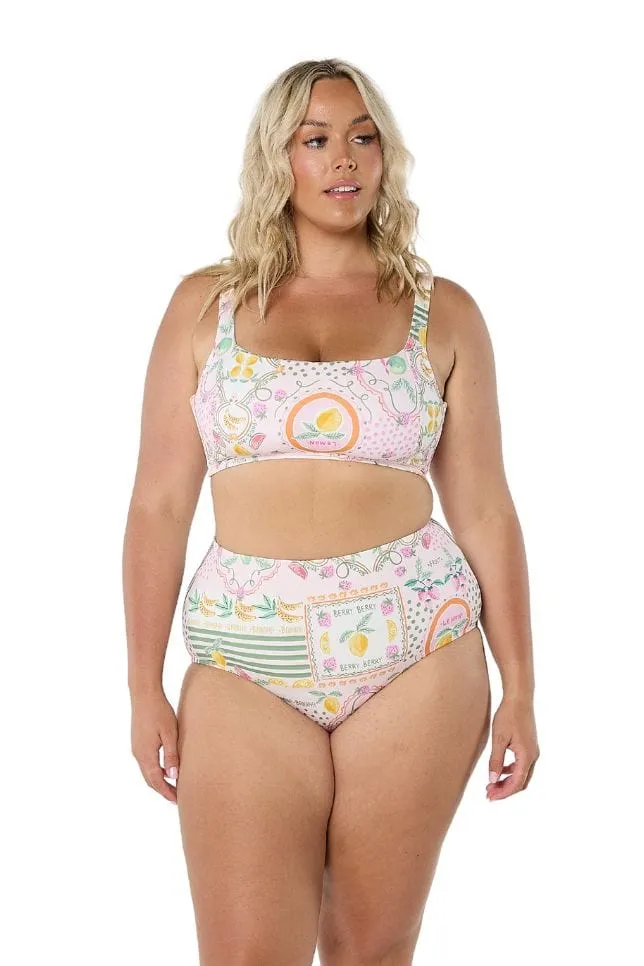 Tutti Frutti High Rise High Waisted Pant