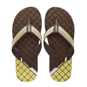 Watamu Checkers Slippers - Brown