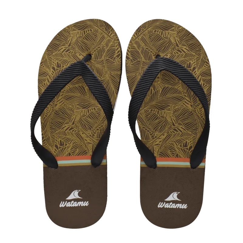 Watamu Pluma Slippers - Brown