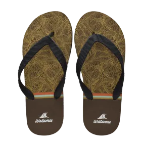 Watamu Pluma Slippers - Brown